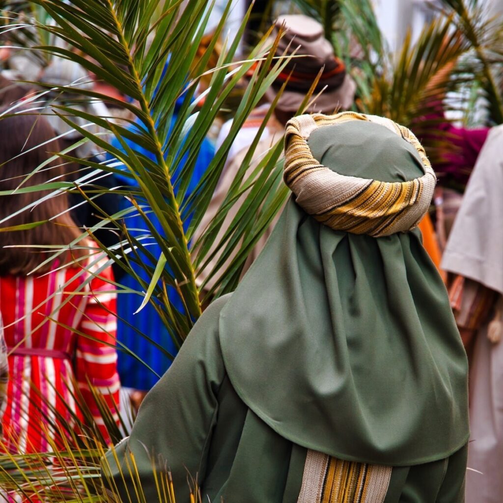the persecuted on Palm Sunday