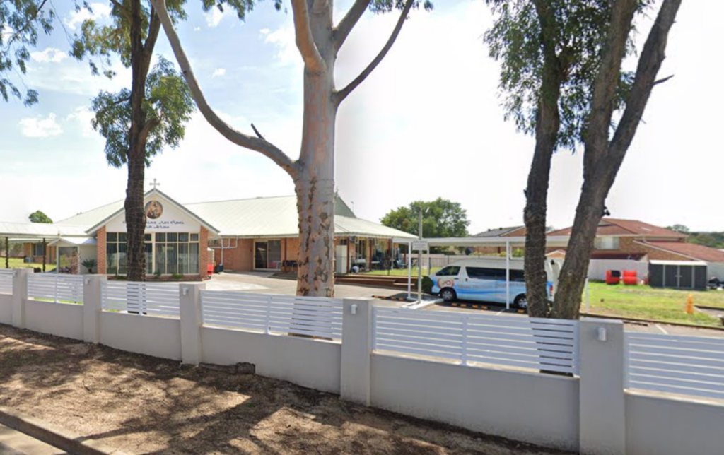 the exterior of a persecuted church in sydney australia