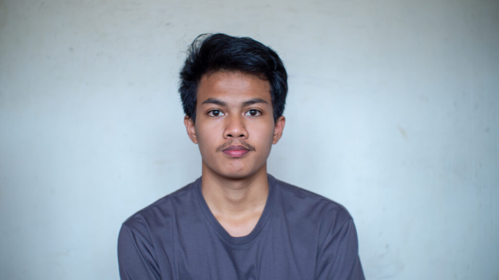 Caleb, a persecuted student in Indonesia