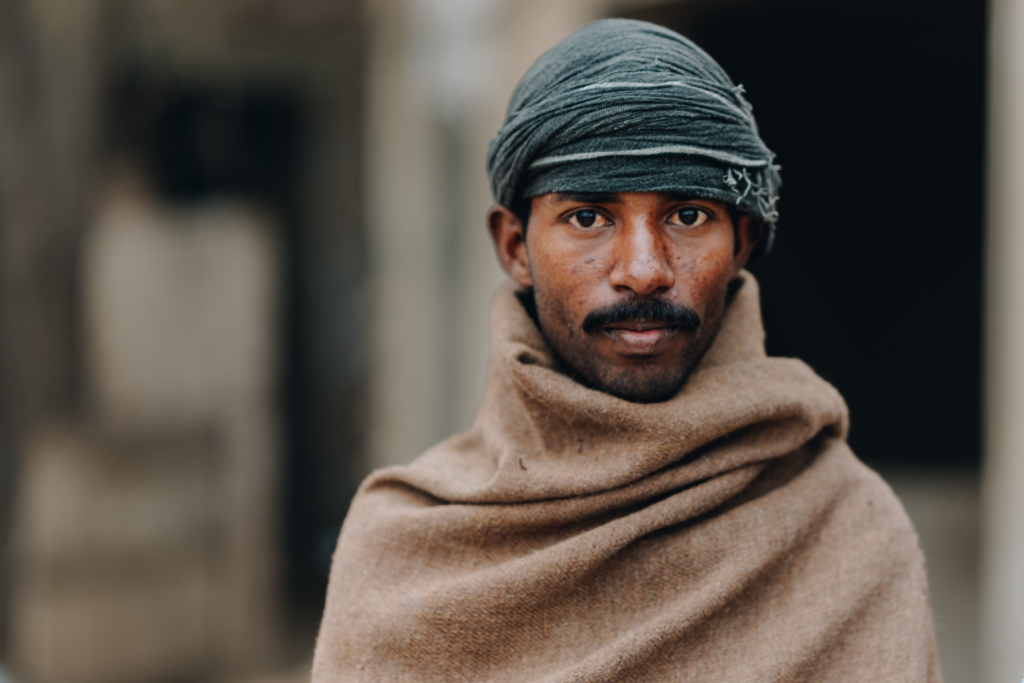 portrait of Hassan, a persecuted believer in Pakistan's brick kilns