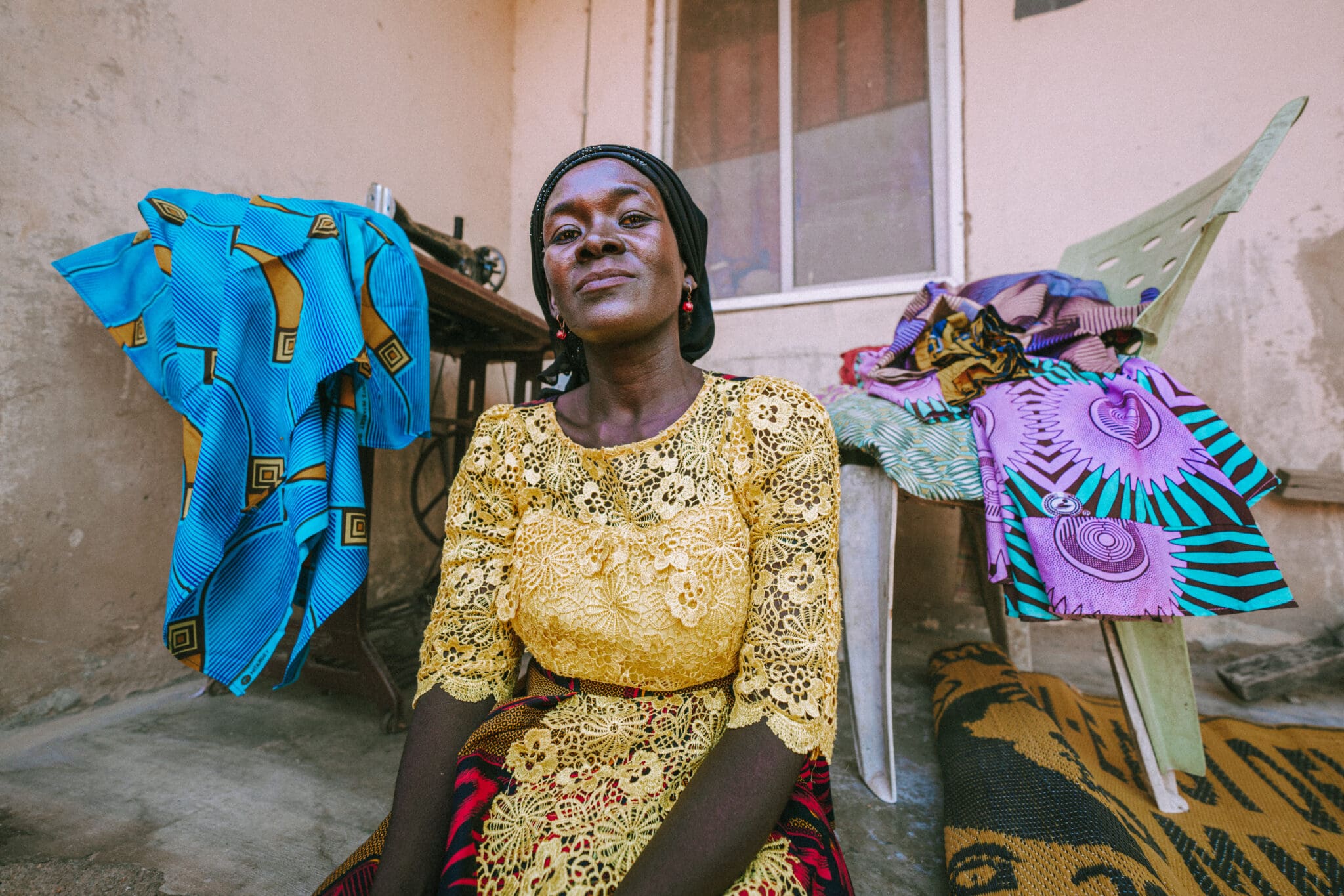 Clothed in splendor: once a prisoner of Boko Haram, Elizabeth the seamstress crafts a new life