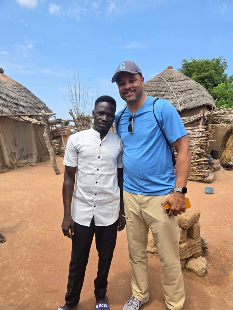 Yusef at IDP camp in Nigeria