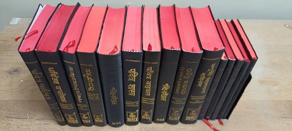 Bibles delivered to Christians Experiencing Persecution in India