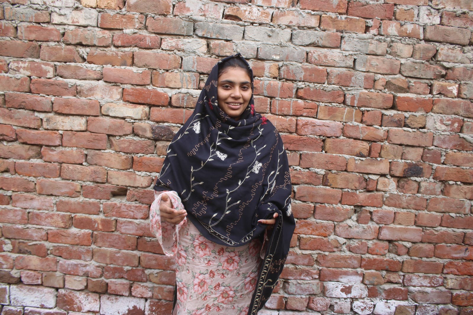 Mehak, a student at a school in Pakistan run by GCR's partners