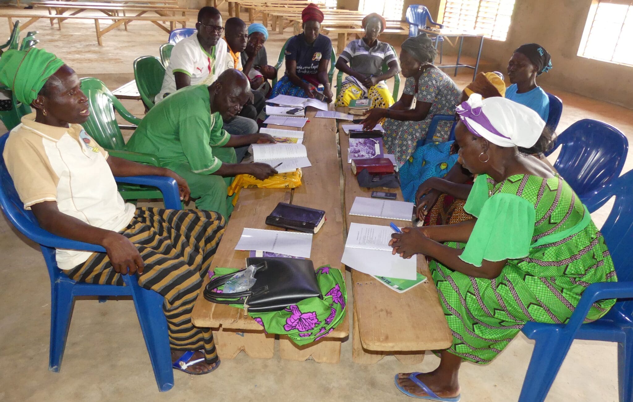 Small group trauma counseling in Burkina Faso