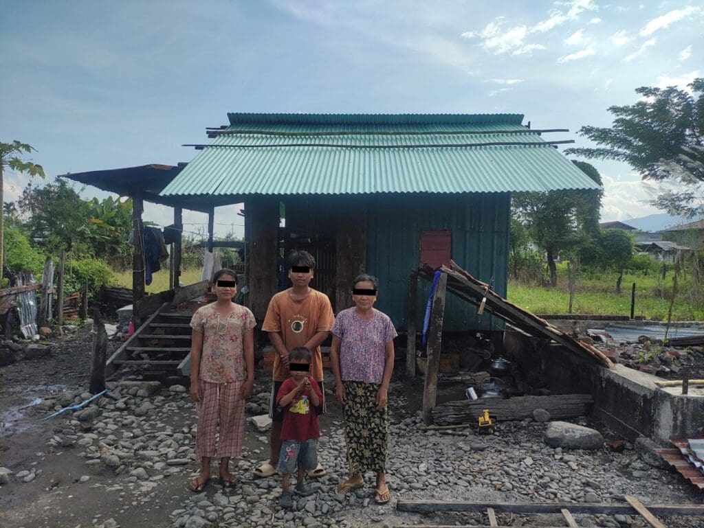 Impact report in Myanmar rebuilding project