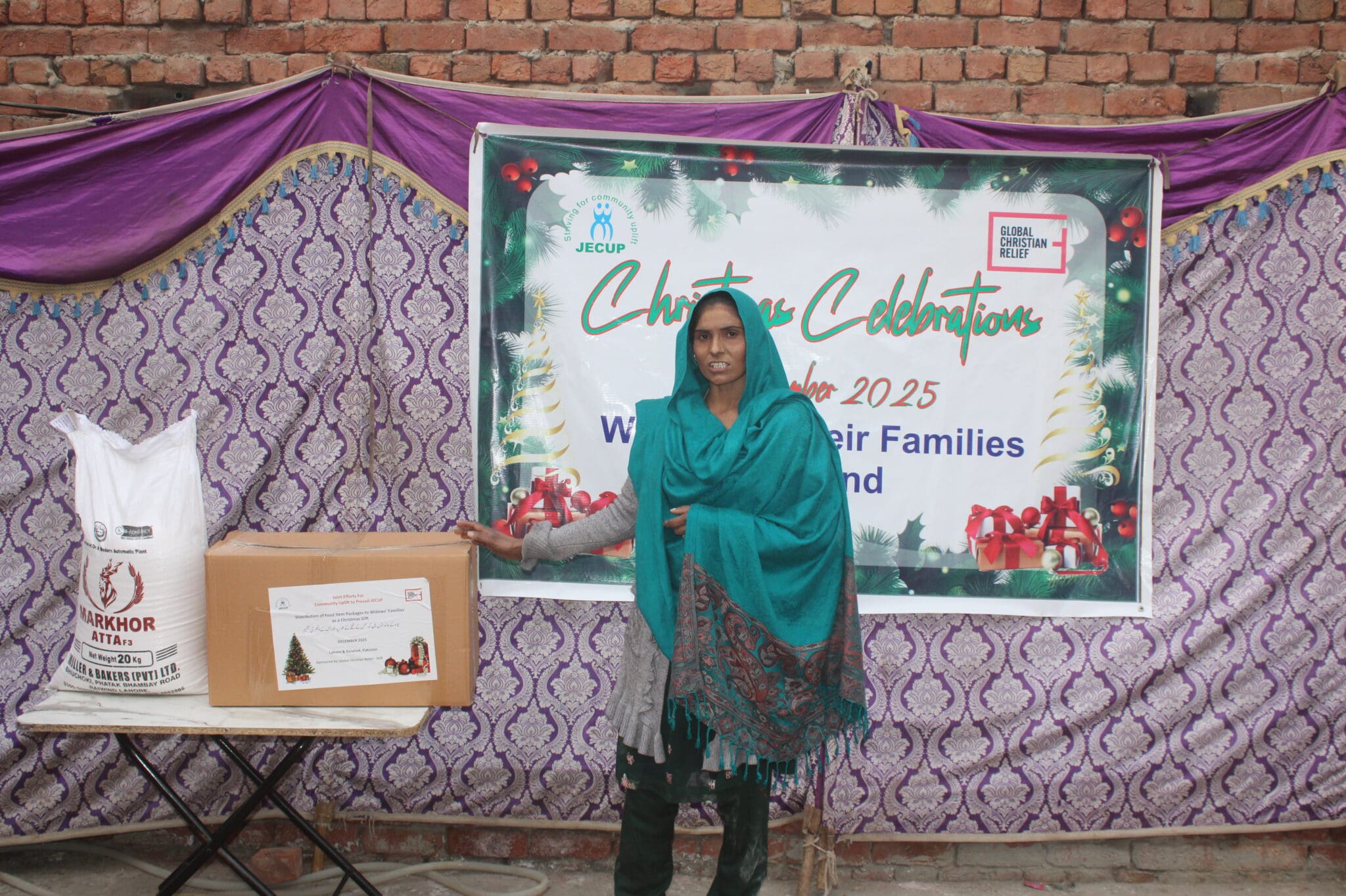 Compassion in action: 150 Pakistani widows celebrated Christmas with dignity