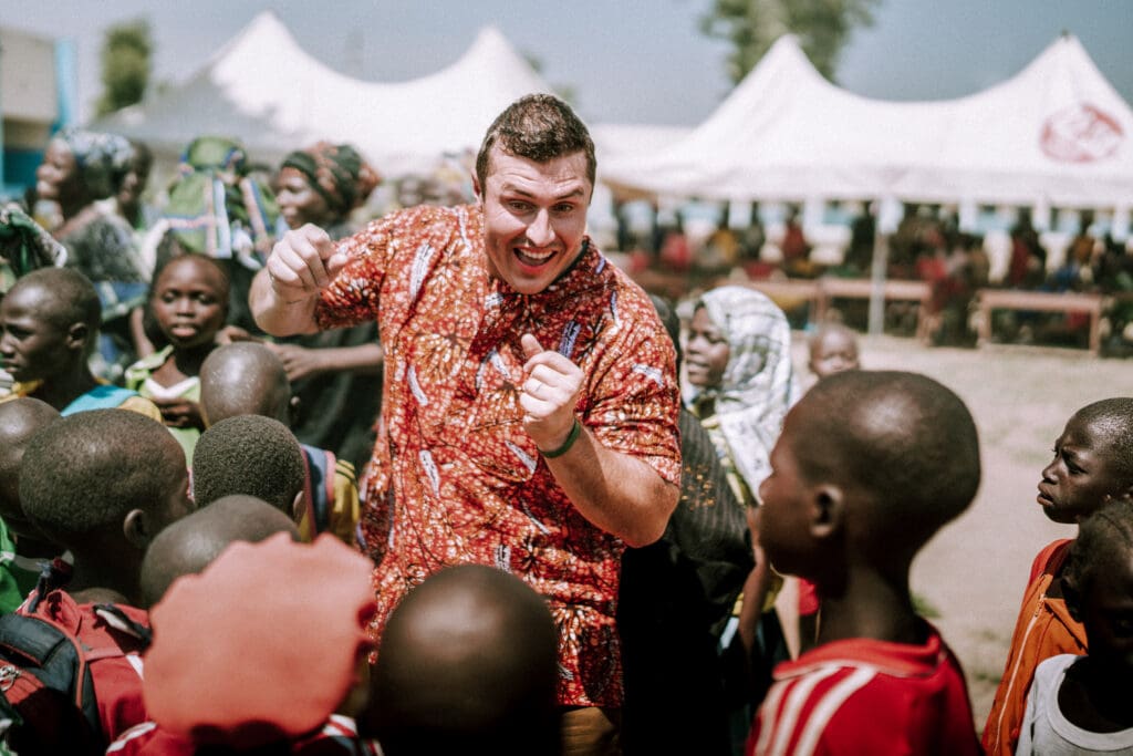 Persecuted Nigerian Christians in a community setting in Kaduna State, 2026