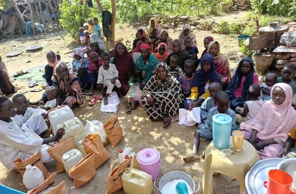 Emergency Relief Reaches 150 Families Fleeing Sudan's El Fasher Crisis