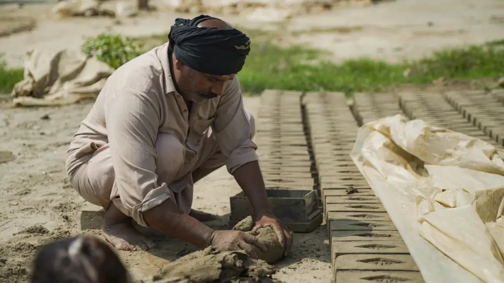 After 30+ years in the brick kilns, Mumtaz received the message he had been waiting for: You are free.